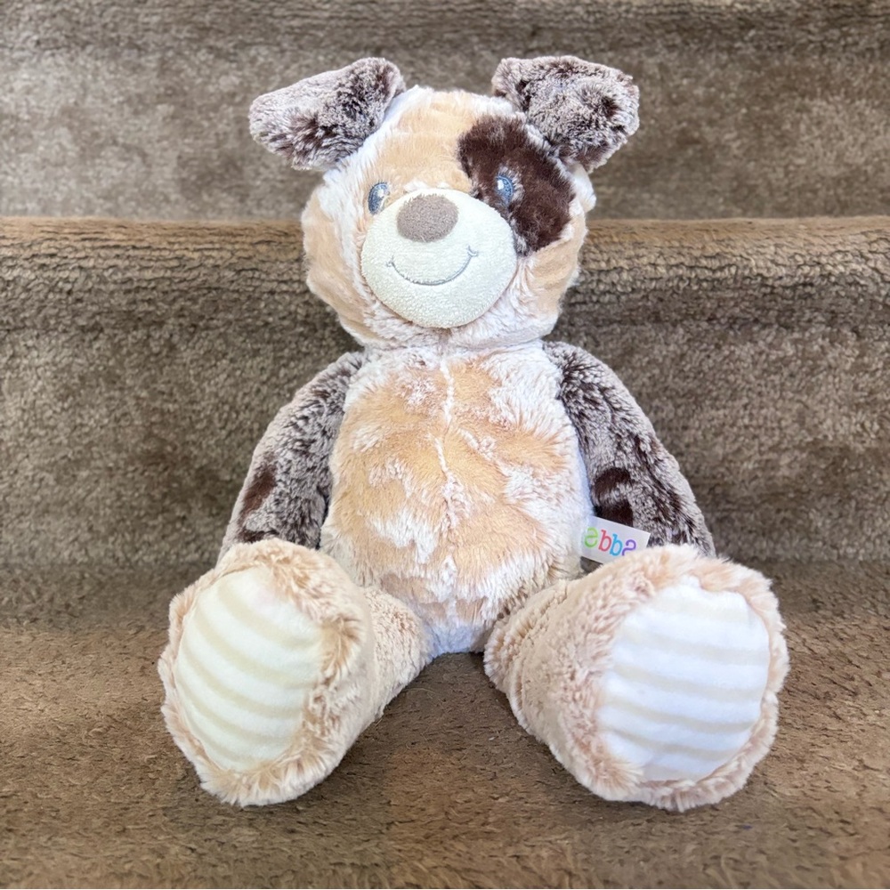 2021 Aurora Gold Brown Ebba Teddy Bear Very Soft Plush Stuffed Toy *small Hole*